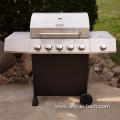 Side Five Burner Gas Grill